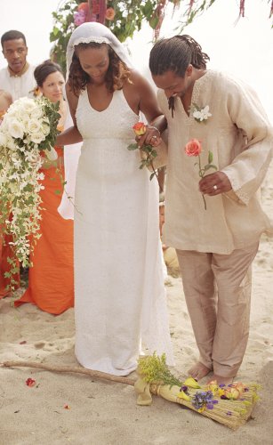 The Internet Is Loud And Wrong For Going In On An Interracial Couple For Jumping The Broom