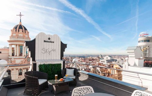 ▷ The 30 Best Rooftops in Madrid with EPIC Skyline Views