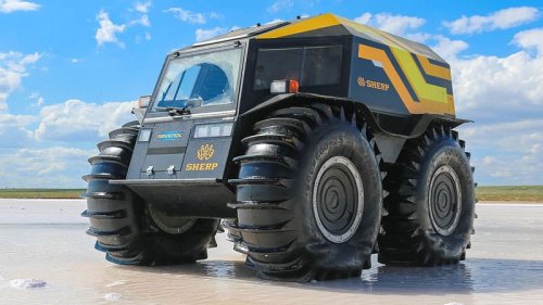 "Sherp": Das ist Russlands extremster Geländewagen!