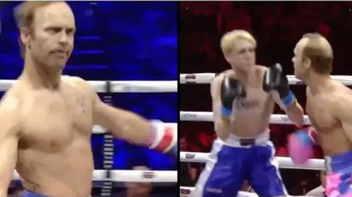 VIDEO: Familienvater (41) boxt gegen YouTuber (26) - Kampf dauert nur Sekunden