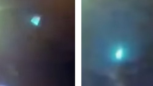 VIDEO: Polizei filmt UFO-Absturz - Anwohner melden anschließend Alien-Sichtung!
