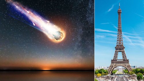Groß wie der Eiffelturm: Monster-Asteroid rast auf Erde zu