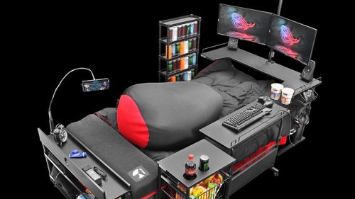 Männer-Traum: Dieses Bett für Gamer ist alles, was du brauchst