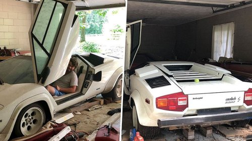 Lamborghini & Ferrari: Studentin entdeckt 40 Jahre alte Luxuswagen in Omas Garage
