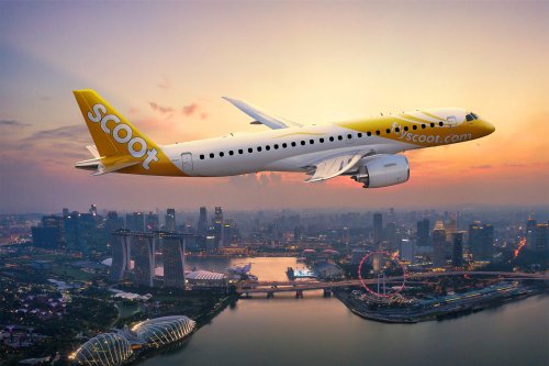 Embraer E190-E2 certified by Singapore, first Scoot delivery in March 2024
