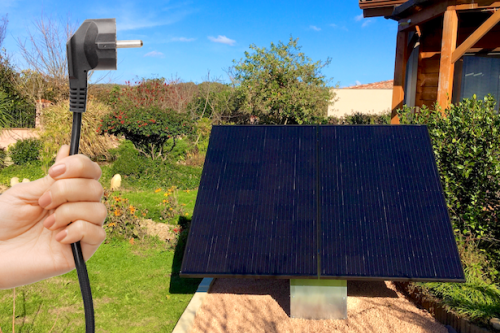 Innovation : des panneaux solaires à brancher sur une prise de courant - Mon Jardin & ma maison