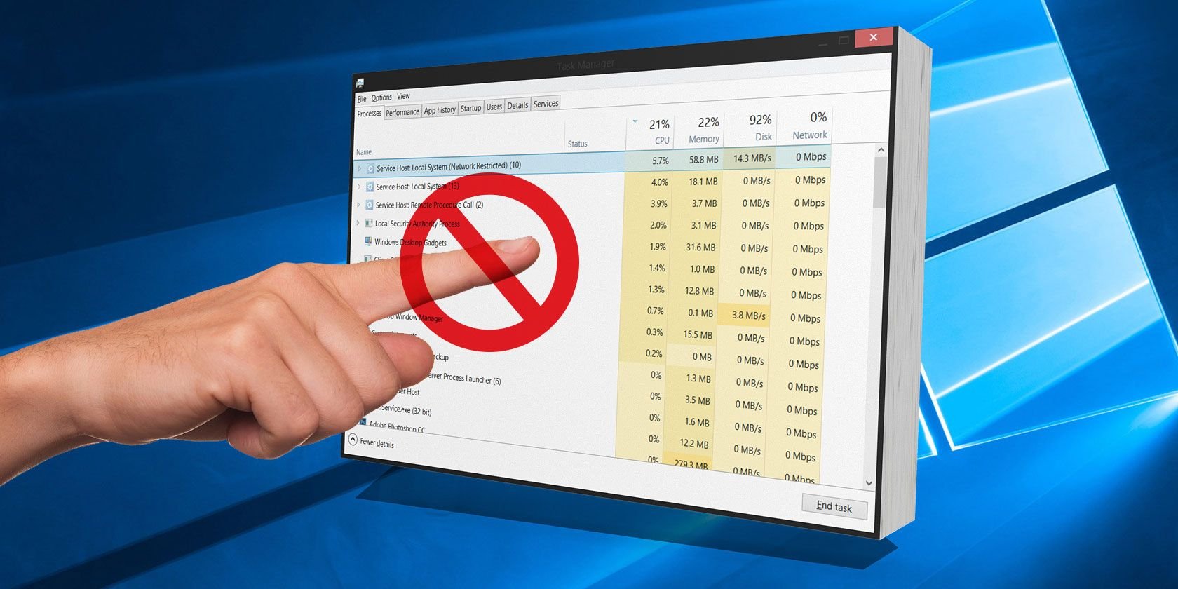 7 Windows Task Manager Processes You Should Never Kill