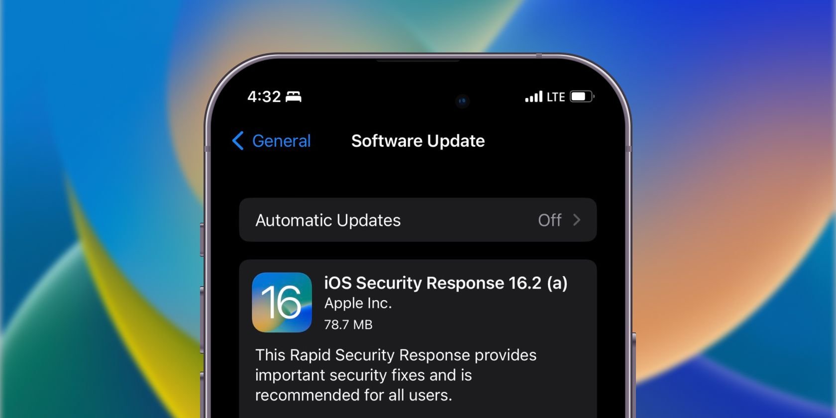 How to Check if You've Installed Apple's Rapid Security Response Update