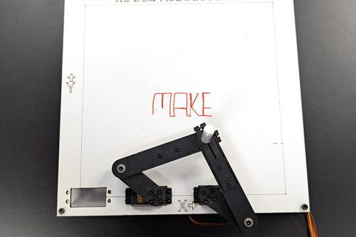 Learn Inverse Kinematics With a Robot Arm Drawbot - Make: