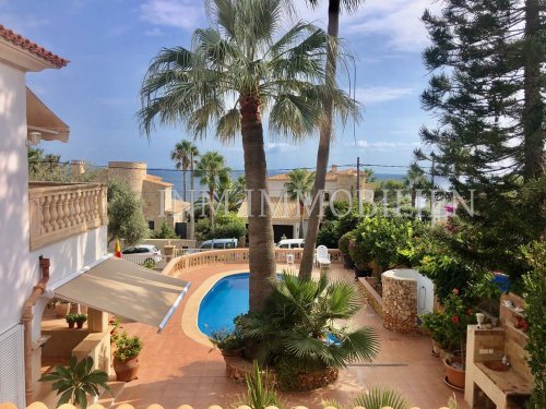 Villa mit schönem Meerblick in Cala Pi