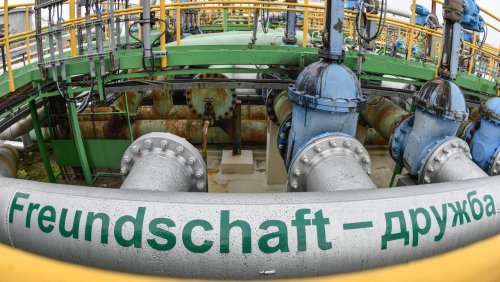 Druschba-Pipeline Öl-Lieferungen aus Russland nach Mitteleuropa gestoppt