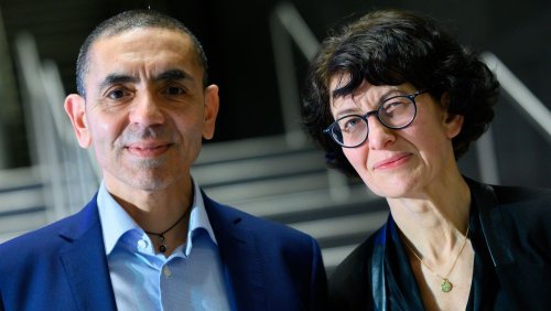 Biontech-Gründer in Hall of Fame aufgenommen Ehrung der besten wirtschaftsnahen Forscher Deutschlands