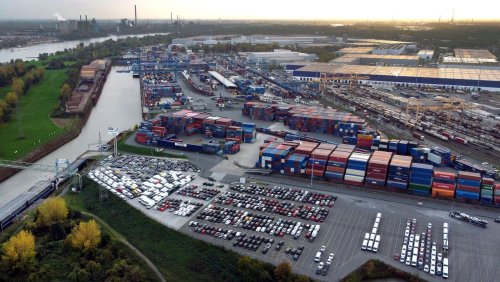 Containerhafen Duisburg: Am Ende der Eisernen Seidenstraße