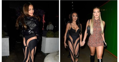 Corrie and Love Island stars turn heads as they hit the town in the same barely there outfit