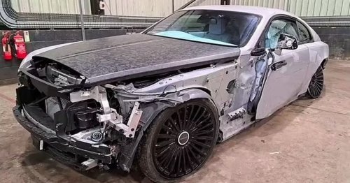 YouTube star buys Marcus Rashford's crashed £700k Rolls Royce for cut price