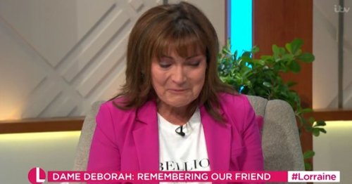 ITV's Lorraine Kelly fights back tears as she pays emotional tribute to 'incredible friend' Deborah James