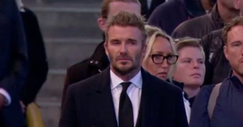 David Beckham breaks silence after Queen queue praise as Brooklyn Beckham forced to amend tribute