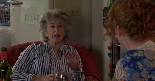 Corrie's Evelyn leaves fans in stitches as they spot Friends crossover