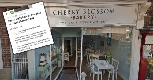Bakery hailed for 'genius' response to negative one-star review about pies