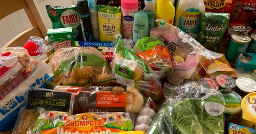 I did a Home Bargains weekly family big food shop and got everything for £100