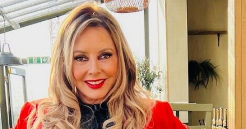 Carol Vorderman concerns fans as she posed in 'Mrs Claus' inspired ...