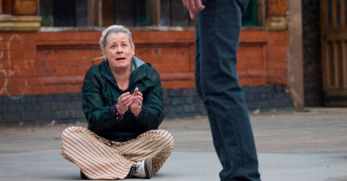 Coronation Street's Bernie Winter pleads for son Kit Green to save her as she makes admission about past