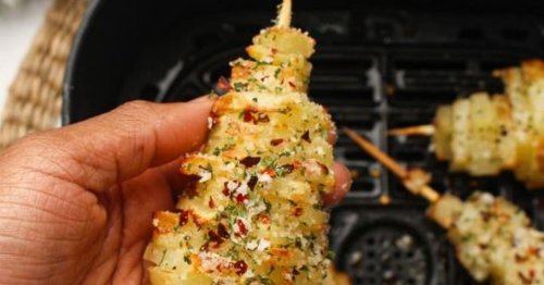 Shoppers go wild for air fryer Christmas tree potatoes that cost pennies to make