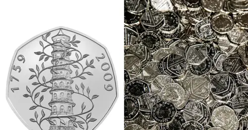 Royal Mint lists the ten rarest 50p coins that could make you a fortune - Manchester Evening News