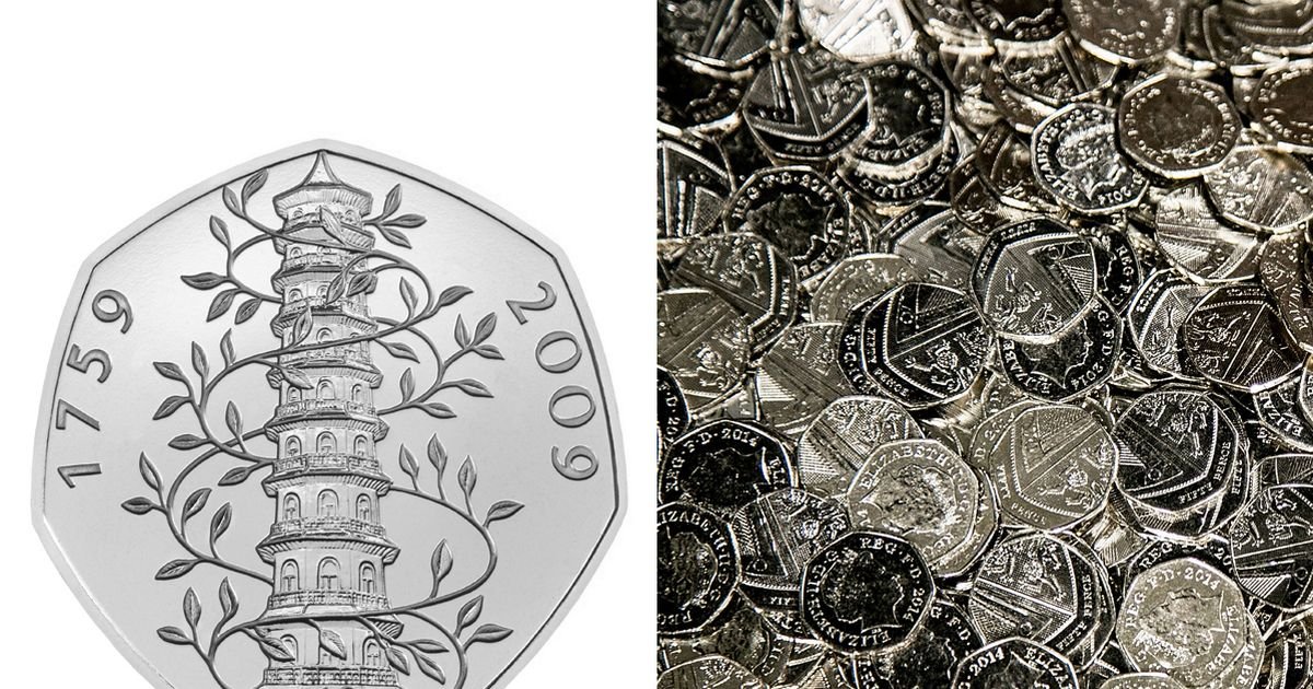 Royal Mint lists the ten rarest 50p coins that could make you a fortune - Manchester Evening News
