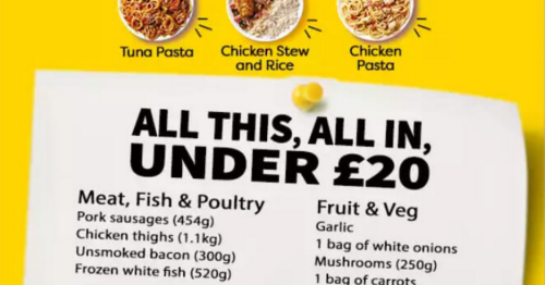 Supermarket meals to feed the family, including Asda’s £20 week of recipes, M&S roast dinner and week of Aldi specials