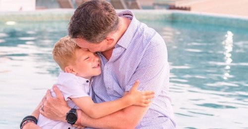 The heartbreaking picture of tragic dad with his son - and the incredible way he is being remembered