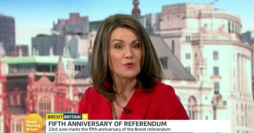 GMB viewers horrified as Susanna Reid blurts out 's***' live on air