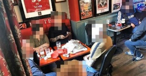 Police issue statement after neo-Nazis celebrate Hitler's birthday in Oldham pub with swastika cake