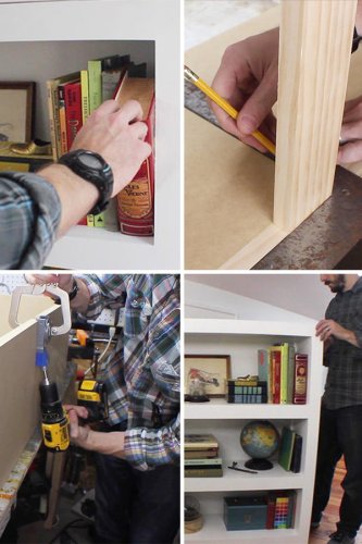 How to: Make a Secret Door Bookcase