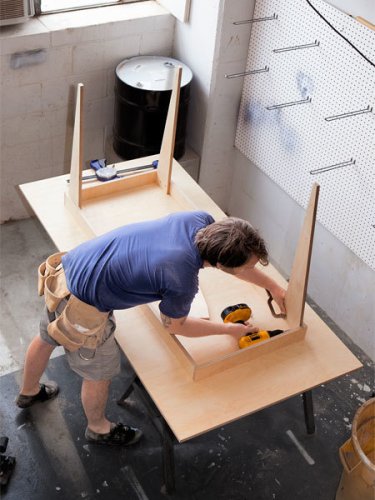 How to Build a Table from a Single Sheet of Plywood