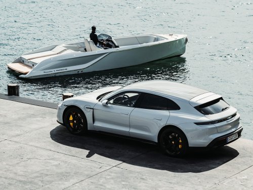 Porsche Dropped the Electric Macan Drivetrain into its New eFantom Boat