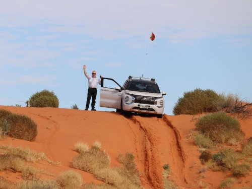 How Mitsubishi Australia's CEO Took On the Simpson Desert in Outlander PHEV and Won