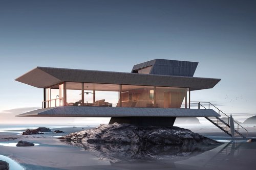 The Monolit Beach House Keeps You Riding the Waves