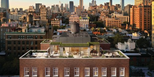 Two White-Box Penthouses in a Century-Old West Village Building List for a Combined $20 Million