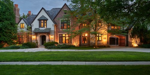 Custom Built Megamansion On Chicago s North Shore Lists For Nearly 6 