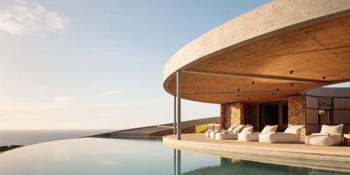 A Striking Modern Villa Tucked Into a Private Hillside on the Greek Island of Antiparos