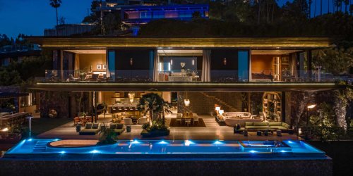Futuristic Mansion, With a Hidden Nightclub and a $40,000 Rotating Bed, Lists in L.A. for $38 Million