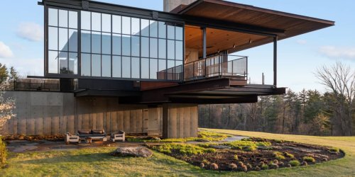 Architect Tom Kundig Designed This Glass Cabin in the Berkshire Mountains