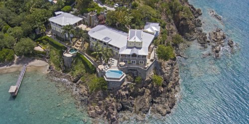 This Four-Home Compound on the Caribbean Island of Saint Thomas Comes With Its Very Own Pirate Ship