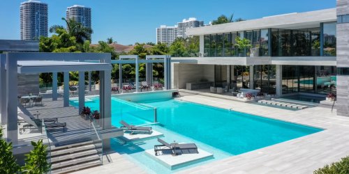 A New South Florida Home With Two Pools, a Car Showroom, Three Kitchens and an Office Tower