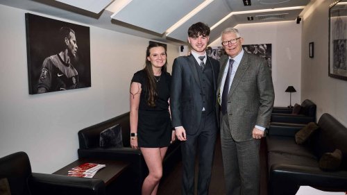 A special moment with Sir Alex