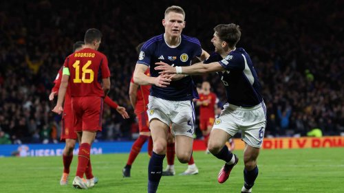 McTominay scores two in Scotland’s win over Spain