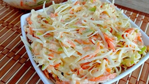 Salade de chou légère et saine : idéale pour les régimes | préparation rapide et délicieuse !