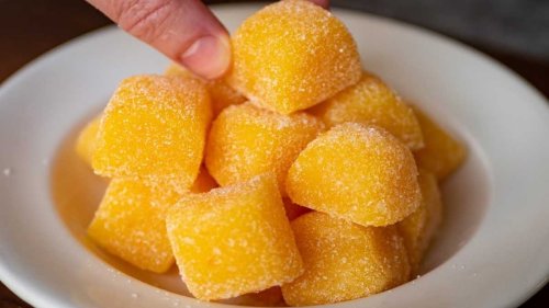 Bonbons à l’orange, sans œufs ni lait, que vous pouvez manger en une seule bouchée!