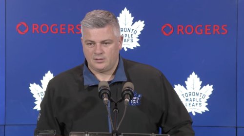 Sheldon Keefe on Matthew Knies’ recent play (three points in his last 12): “It looks to me like a young guy who is feeling the effects of the schedule”